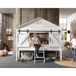 Vipack halfhoogslaper Bernie - wit - 218,3x101x201,8 cm Best