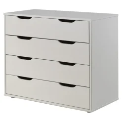 Vipack halfhoogslaper Pino met bureau - incl. lades - wit - 114x105x209,3 cm Best