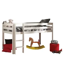 Vipack halfhoogslaper Pino - wit - 114x105,3x209,3 cm Outlet