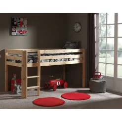 Vipack halfhoogslaper Pino - grenenhout - 114x105,3x209,3 cm Clearance