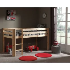 Vipack halfhoogslaper Pino - grenenhout - 114x105,3x209,3 cm Clearance