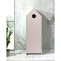 Vipack kledingkast Casimi 1 deurs - roze - 171,5x57,6x37 cm Sale