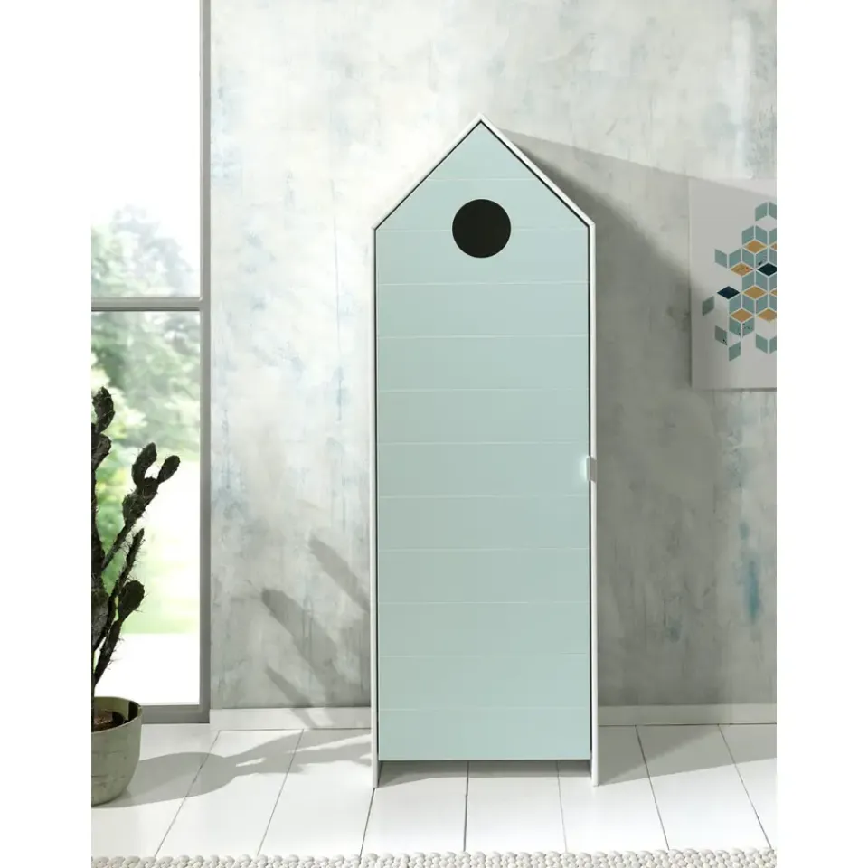 Vipack kledingkast Casimi 1 deurs - mint - 171,5x57,6x37 cm New