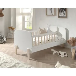 Vipack peuterbed Kiddy - wit - 68x77x148 cm Outlet
