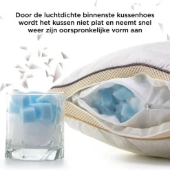 Vitapur Kinderkussen - Traagschuim vulling - 40x60 cm - 2 stuks Best