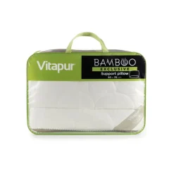 Vitapur Kussen - Bamboe Hoofdkussen - Wasbaar - 50x70 cm Discount