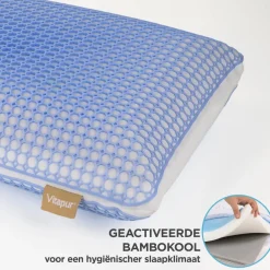 Vitapur Kussen - Hoofdkussen Nekklachten - 40x60 cm Hot