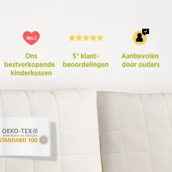 Vitapur Peuter Hoofdkussen - Kinder hoofdkussen 40x60 cm Hot