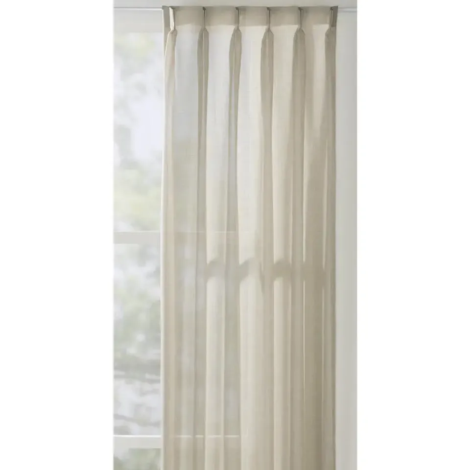 Leen Bakker Vitrage Lagos - crème Clearance