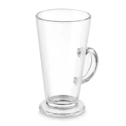 Vivalto Caffe Latte/koffie glazen Paris - glas - 6x - 280 ml Hot