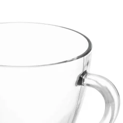 Vivalto Design Koffie/thee glazen - 6x stuks - glas - 280 ml New