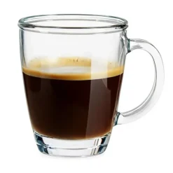 Vivalto Design koffie/thee glazen - 6x stuks - glas - 310 ml