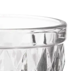 Vivalto Drinkglazen/waterglazen Diamonds - glas - 6x - 250 ml Clearance