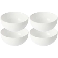 Vivalto schaaltje/kommetje - keramiek - ivoor wit - D13 cm Outlet