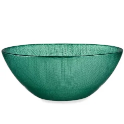 Vivalto schaaltjes/kommetjes - Murano - glas - groen - D15 cm Clearance
