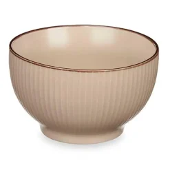 Vivalto schaaltjes/kommetjes - porselein - beige - D14 cm Hot