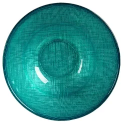 Vivalto schaaltjes/kommetjes - glas - turquoise blauw - D15 cm Best