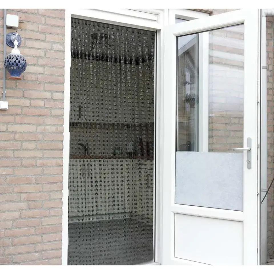 IVOL Vliegengordijn / Deurgordijn - Noah - 90x220 cm - Zwart New