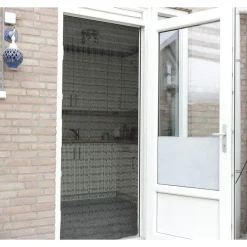 IVOL Vliegengordijn / Deurgordijn - Robin - 90x220 cm - Zwart Outlet