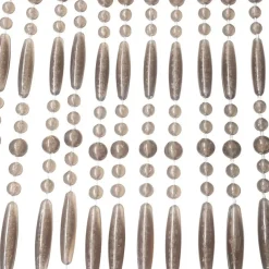 IVOL Vliegengordijn / Deurgordijn - Robin - 90x220 cm - Grijs / Taupe