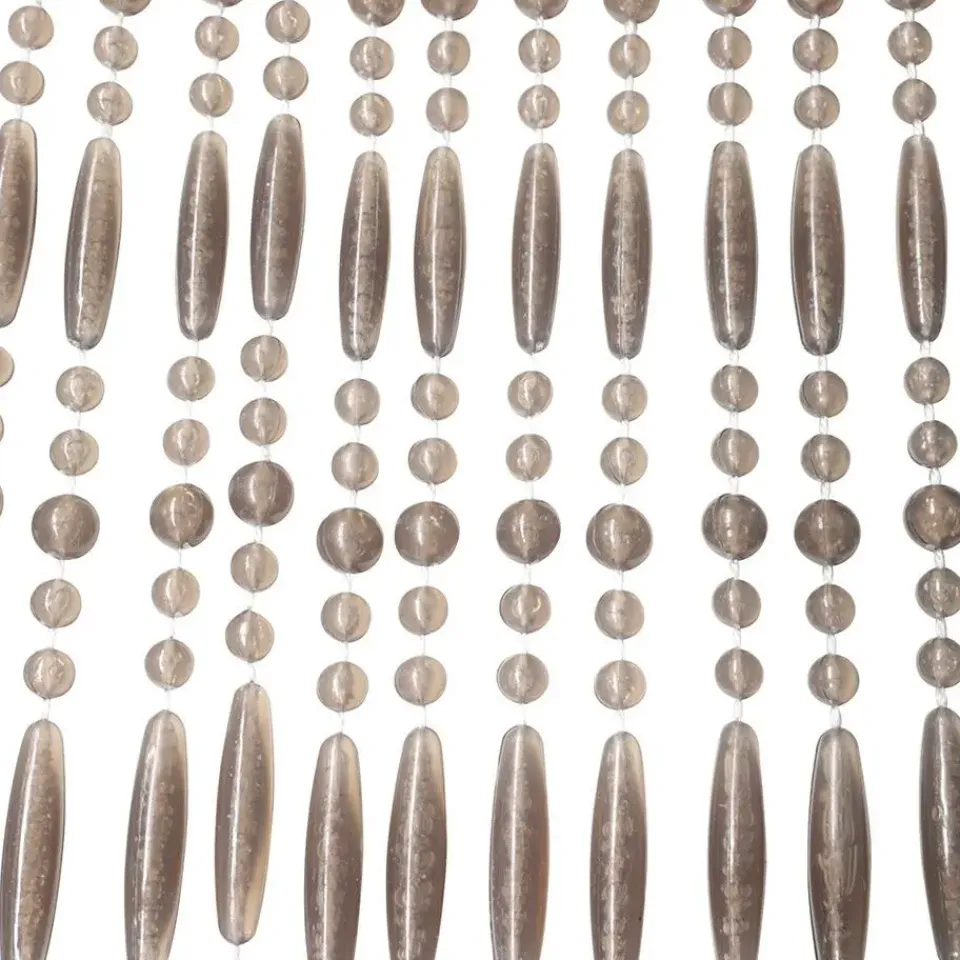 IVOL Vliegengordijn / Deurgordijn - Robin - 90x220 cm - Grijs / Taupe