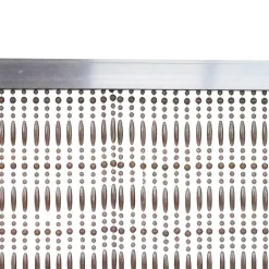 IVOL Vliegengordijn / Deurgordijn - Robin - 90x220 cm - Grijs / Taupe