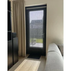 Vliegengordijnenexpert Vliegengordijn Hulzen Zwart 100 x 240 cm op Outlet