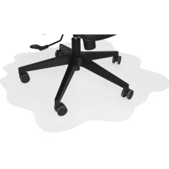 Sedero Vloerbeschermer - Splash - Harde vloer - 105x105 cm - Transparant Best