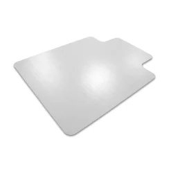 Floortex Vloerbeschermer met uitsparing - Antistatisch PVC - Tapijt - 90x120 cm