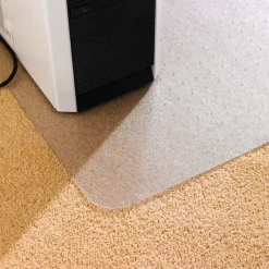 Floortex Vloerbeschermer met uitsparing - Antistatisch PVC - Tapijt - 90x120 cm