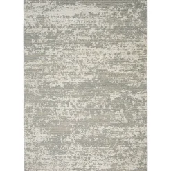 Leen Bakker Vloerkleed Angul - crème/grijsgroen - 160x230 cm Outlet