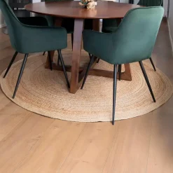 House Nordic Vloerkleed Ø180cm Jute - Naturel - Kleed Bombay Sale