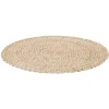 Leen Bakker Vloerkleed Madras - naturel - Ø100 cm Online