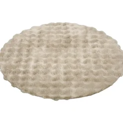 Leen Bakker Vloerkleed Oos - taupe - Ø120 cm