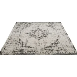 Leen Bakker Vloerkleed Urali - lichtgrijs/antraciet - 200x290 cm Discount