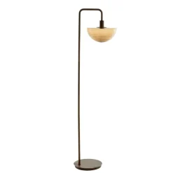 Light & Living Vloerlamp Baylie - Bruin - 43x30x165cm Sale