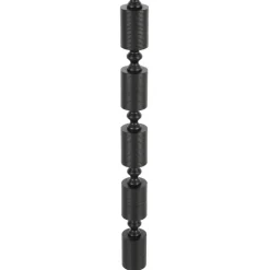 Light & Living Vloerlamp Gitaya - Zwart - Ø18cm New