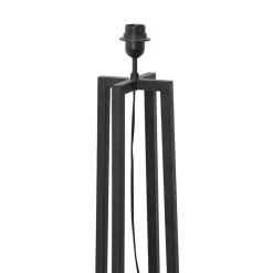 Light & Living Vloerlamp Miley - Zwart - 25x130cm Best