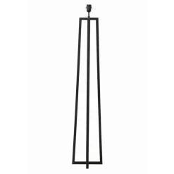 Light & Living Vloerlamp Miley - Zwart - 25x130cm Best