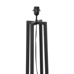 Light & Living Vloerlamp Miley - Zwart - 25x130cm Best