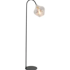 Light & Living Vloerlamp Rakel - Zwart - 45x28x160cm New