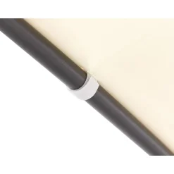 Beliani VOMERO - Tuinpaviljoen - Beige - Staal Best