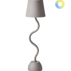 Leen Bakker VOUGA - Tafellamp - Beige - Aluminium/IJzer New