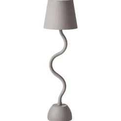 Leen Bakker VOUGA - Tafellamp - Beige - Aluminium/IJzer New