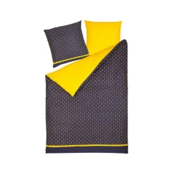 Beliani WALLINGFORD 200 - Beddengoed - Blauw - 135 x 200 cm - Katoen Discount