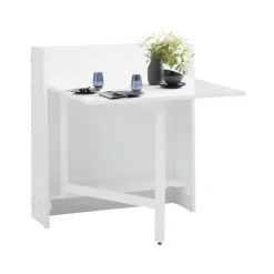Loft24 Walter - Eettafel 84x80 cm 3-persoons in wit MDF Hot