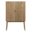 Leen Bakker Wandkast Enea - essen naturel - 150x100x40 cm Outlet