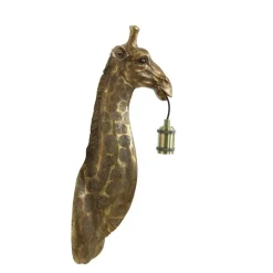 Light & Living Wandlamp Giraffe - Antiek Brons - 20.5x19x61cm Best