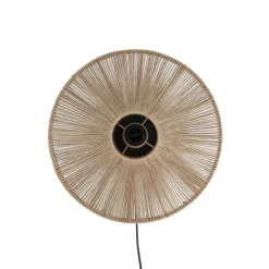 Light & Living Wandlamp Lyra - Bruin - Ø43cm Sale
