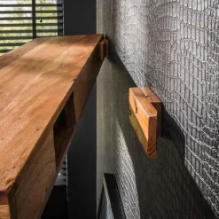 Giga Living Wandplank Acaciahout 200cm - 200x25x8cm - Plank Tree Online